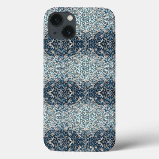 Blauwe Muismat Case-Mate iPhone Case (Achterkant)