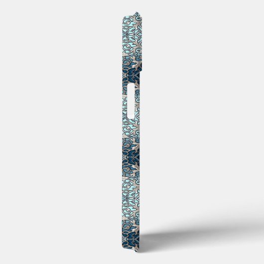 Blauwe Muismat Case-Mate iPhone Case (Achterkant / Rechts)