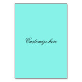 blauwe mustang stallion kaart (Achterkant)