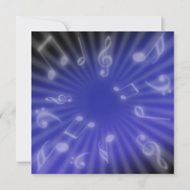 Blauwe muziek (Voorkant)