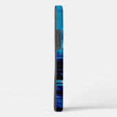 Blauwe muziekluidsprekers Hoesje-Mate iPhone draag Case-Mate iPhone Case (Achterkant / Rechts)