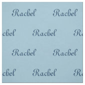 Blauwe naam verbinding stof (Swatch)