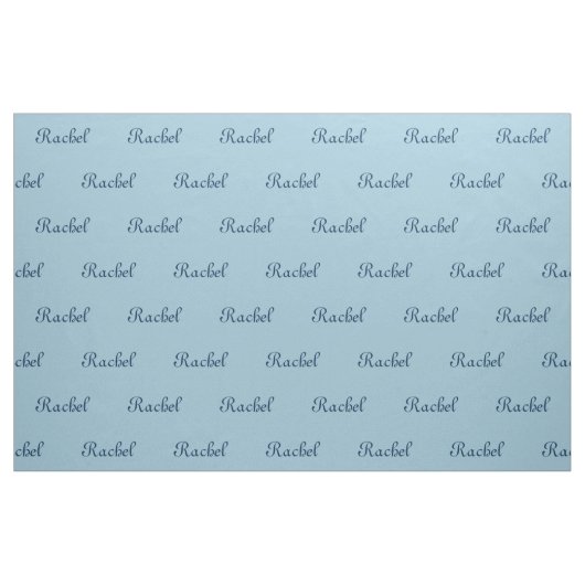 Blauwe naam verbinding stof (Fat Quarter)