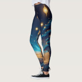 Blauwe nacht leggings (Links)