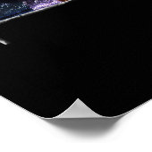 Blauwe nacht poster (Hoek)