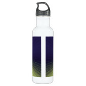 Blauwe nacht waterfles  (Achterkant)