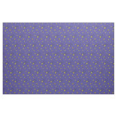 Blauwe nachthemel met vallende ster stof per yard (Yard (91,4 cm))