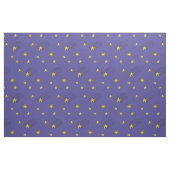 Blauwe nachthemel met vallende ster stof per yard (Fat Quarter)