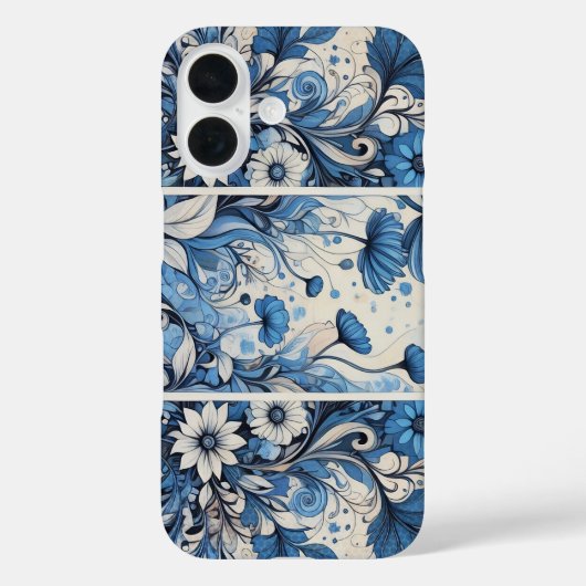 Blauwe Natuur Case-Mate iPhone Case (Achterkant)