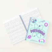 blauwe natuurkunde 💙 notitieboek (Binnen)