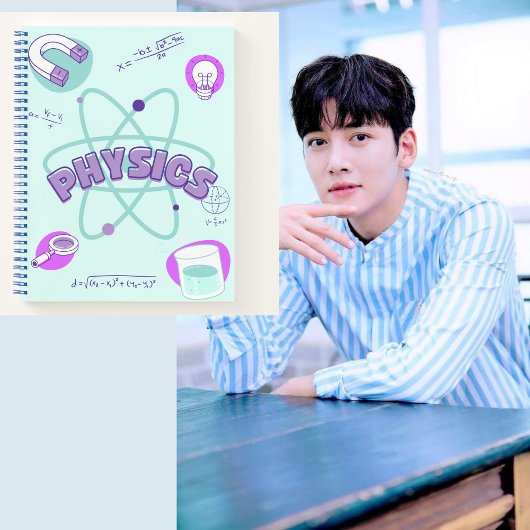 blauwe natuurkunde 💙 notitieboek