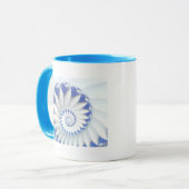 Blauwe Nautilus Mok (Voorkant links)