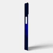 Blauwe neon cirkel valentijn iphone case design (Achterkant / Rechts)