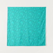 blauwe neon wandkleed (Voorkant)