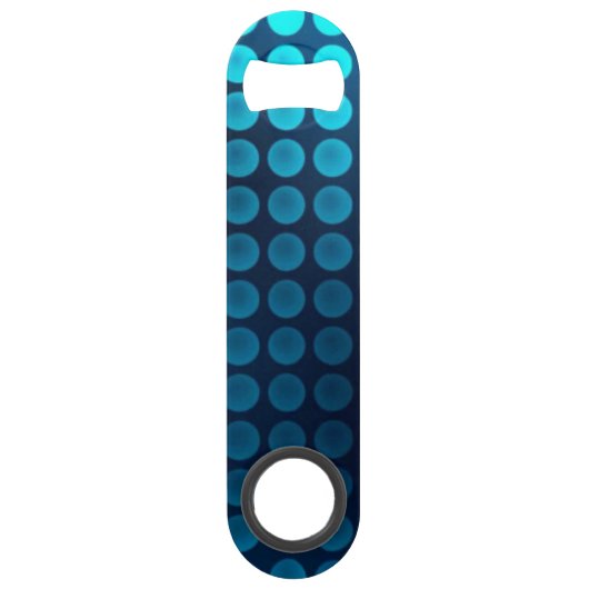  blauwe neonsnelheid flesopener speed flessenopener (Achterkant)