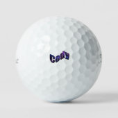 Blauwe Nevel Cody Naam, Golfballen (Voorkant)