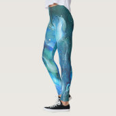 Blauwe nevel Leggings (Links)