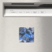 Blauwe Nevel Maan Magneet (Insitu (Vaatwasser))