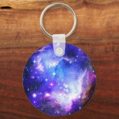 Blauwe nevel sleutelhanger (Voorkant)