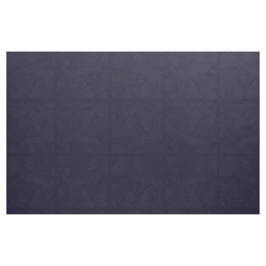 Blauwe nieuwe Brocade Leaf Pattern Fabric Stof (Fat Quarter)