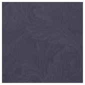 Blauwe nieuwe Brocade Leaf Pattern Fabric Stof (Close Up)