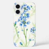 Blauwe Nigella Case-Mate iPhone Case (Achterkant)