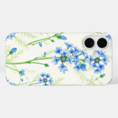 Blauwe Nigella Case-Mate iPhone Case (Achterkant (horizontaal))