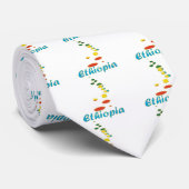 Blauwe Nijlreeks Stropdas (Opgerold)