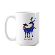 Blauwe Noordse kerstrenrenrennen