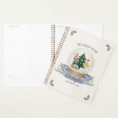 Blauwe Notenkraker Baby shower eerste jaar mijlpaa Planner (Display)
