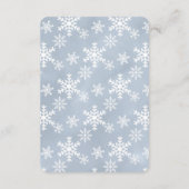 Blauwe Notenkraker Luier Raffle baby Invoegen Informatiekaartje (Achterkant)