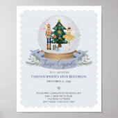 Blauwe Notenkraker Tijdcapsule Advies voor Verjaar Poster (Voorkant)