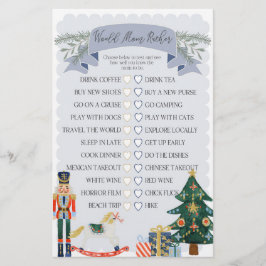 Blauwe notenkraker zou mama liever baby shower spe