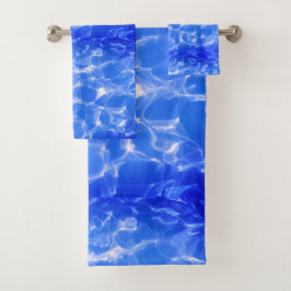 Blauwe Oceaan Bad Handdoek