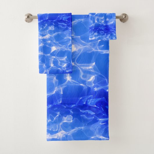 Blauwe Oceaan Bad Handdoek (Insitu)