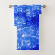 Blauwe Oceaan Draai Droom Handdoekenset