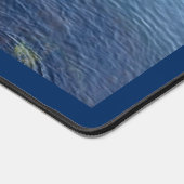 Blauwe Oceaan gezegend Nieuwjaar Christelijk Bijbe Bureaumat (Hoek)