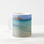 Blauwe Oceaan Groene Aarde Lanikai Mok (Voorkant links)