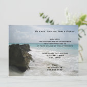 Blauwe Oceaan met Schuimgolven Seascape Generic Pa Kaart (Staand voorkant)