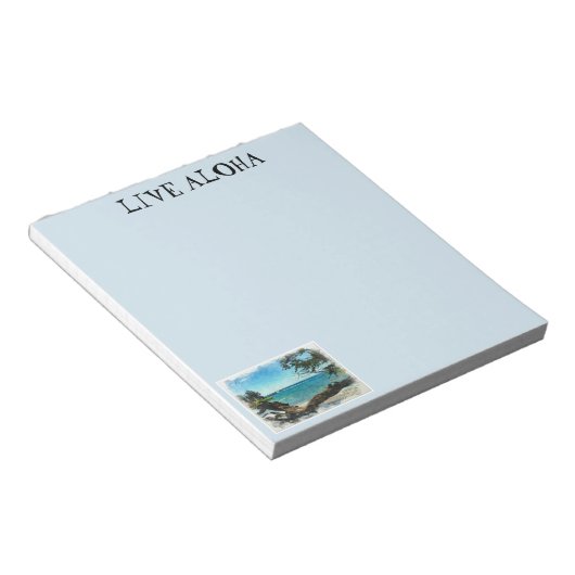 Blauwe Oceaan Notitieblok (Schuin)