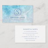 Blauwe Oceaan Visitekaartje (Voorkant / Achterkant)