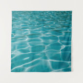 Blauwe oceaan wandkleed (Voorkant)