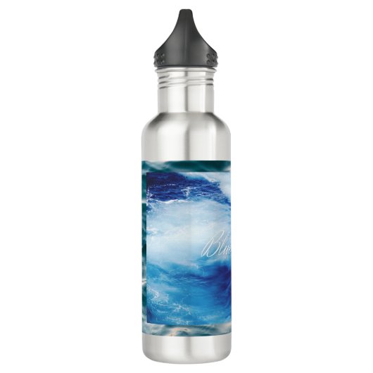 Blauwe Oceaan Waterfles (Links)