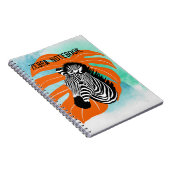 Blauwe oceaan Zebra Notitieboek (Rechterzijde)