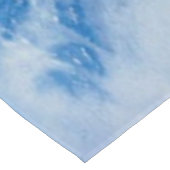 Blauwe oceaandiepe golven tafelkleed (Gekanteld)