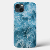 Blauwe oceaangolven Case-Mate iPhone case (Achterkant)