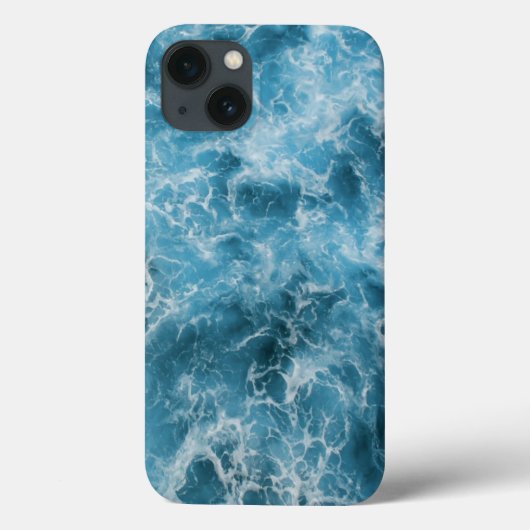 Blauwe oceaangolven Case-Mate iPhone case (Achterkant)