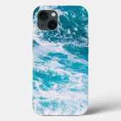 Blauwe oceaangolven Case-Mate iPhone case (Achterkant)