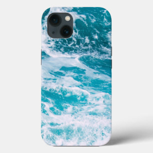 Blauwe oceaangolven Case-Mate iPhone case
