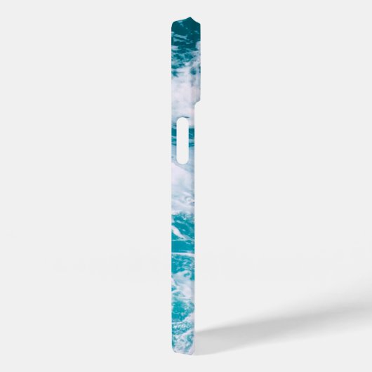 Blauwe oceaangolven Case-Mate iPhone case (Achterkant / Rechts)
